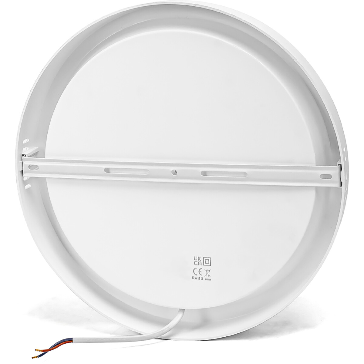 LED Paneel - Downlight - Aigi - Natuurlijk Wit 4000K - 24W - Ø30 - Opbouw - Rond - Wit - Flikkervrij