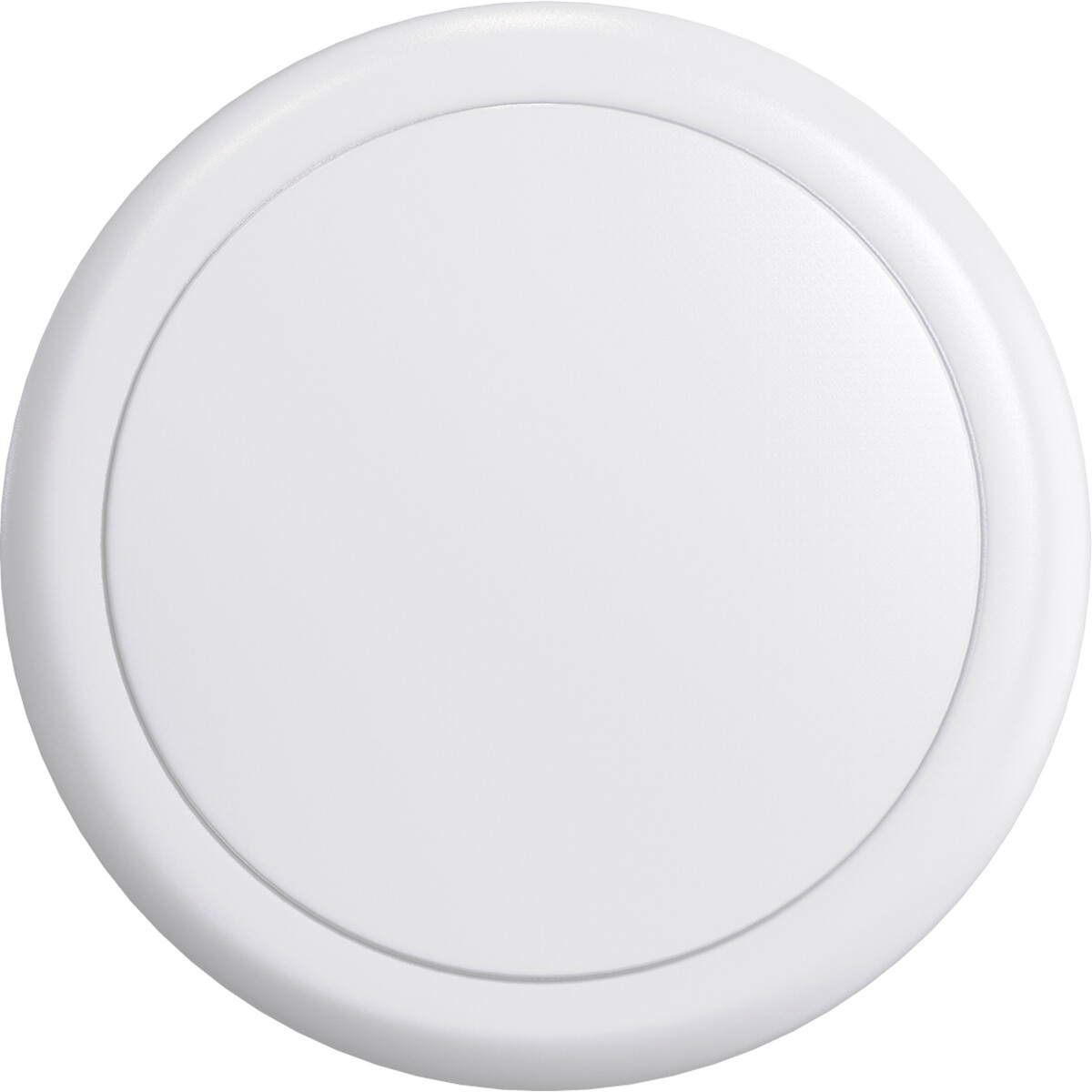 LED Plafondlamp - Aigi Ala - Opbouw Rond 12W - Natuurlijk Wit 4000K - Mat Wit - Aluminium