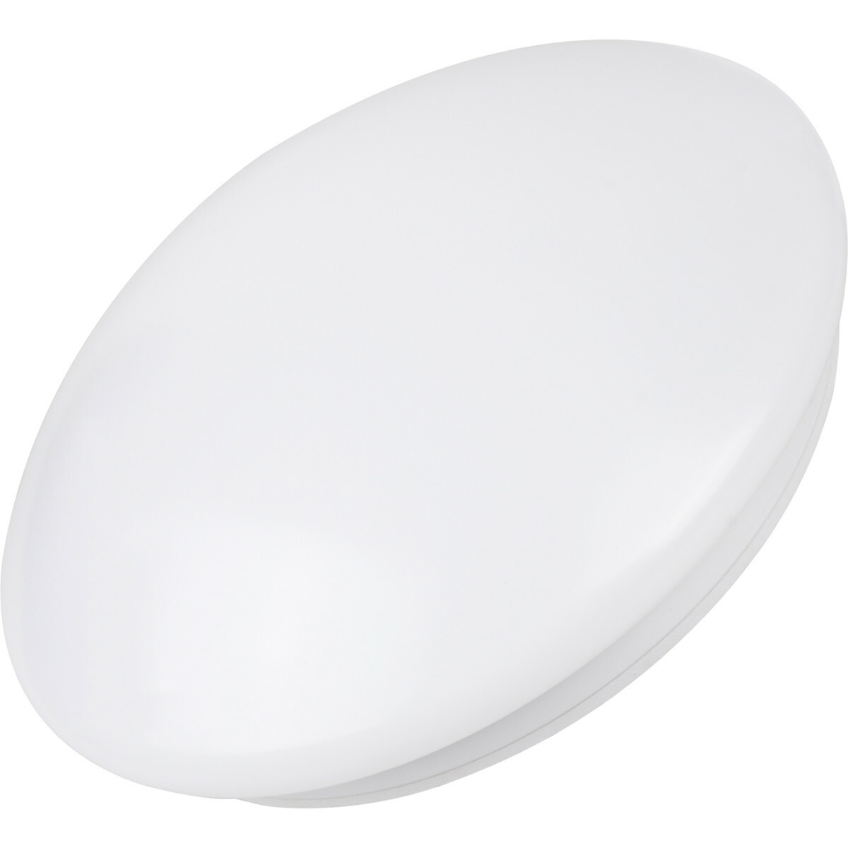 LED Plafondlamp - Aigi Arory - Opbouw Rond - 24W - Helder/Koud Wit 6300K - Mat Wit - Kunststof