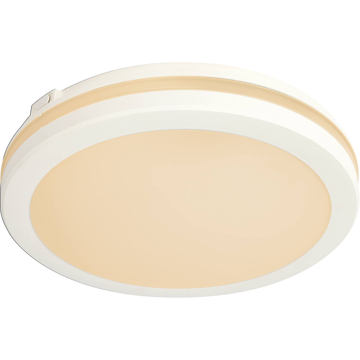 LED Plafondlamp - Kozolux Scarly - 30W 2700lm - Warm Wit 3000K - IP65 - Rond - Wit