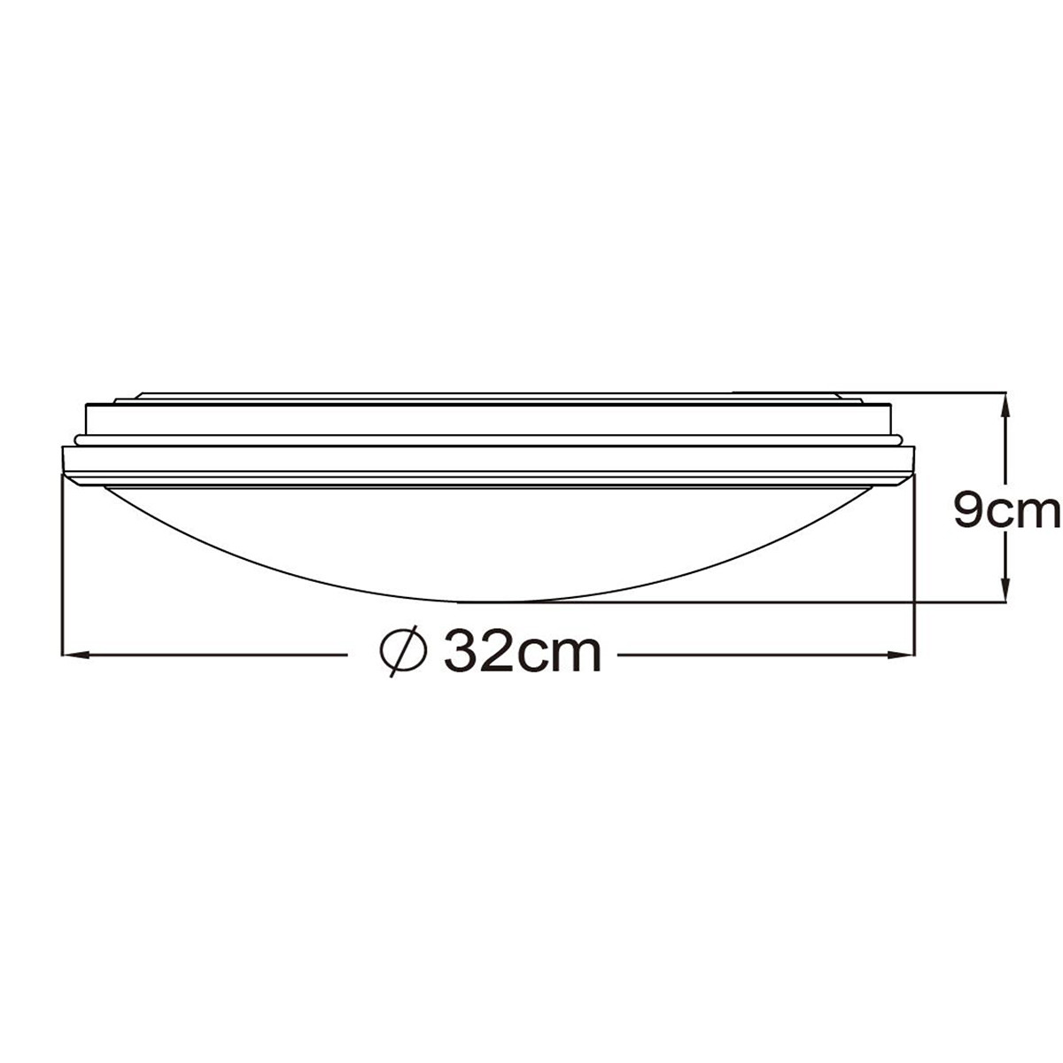 LED Plafondlamp met Bewegingssensor - Trion Alca - Opbouw Rond 12W - Warm Wit 3000K - 360° - Mat Titaan