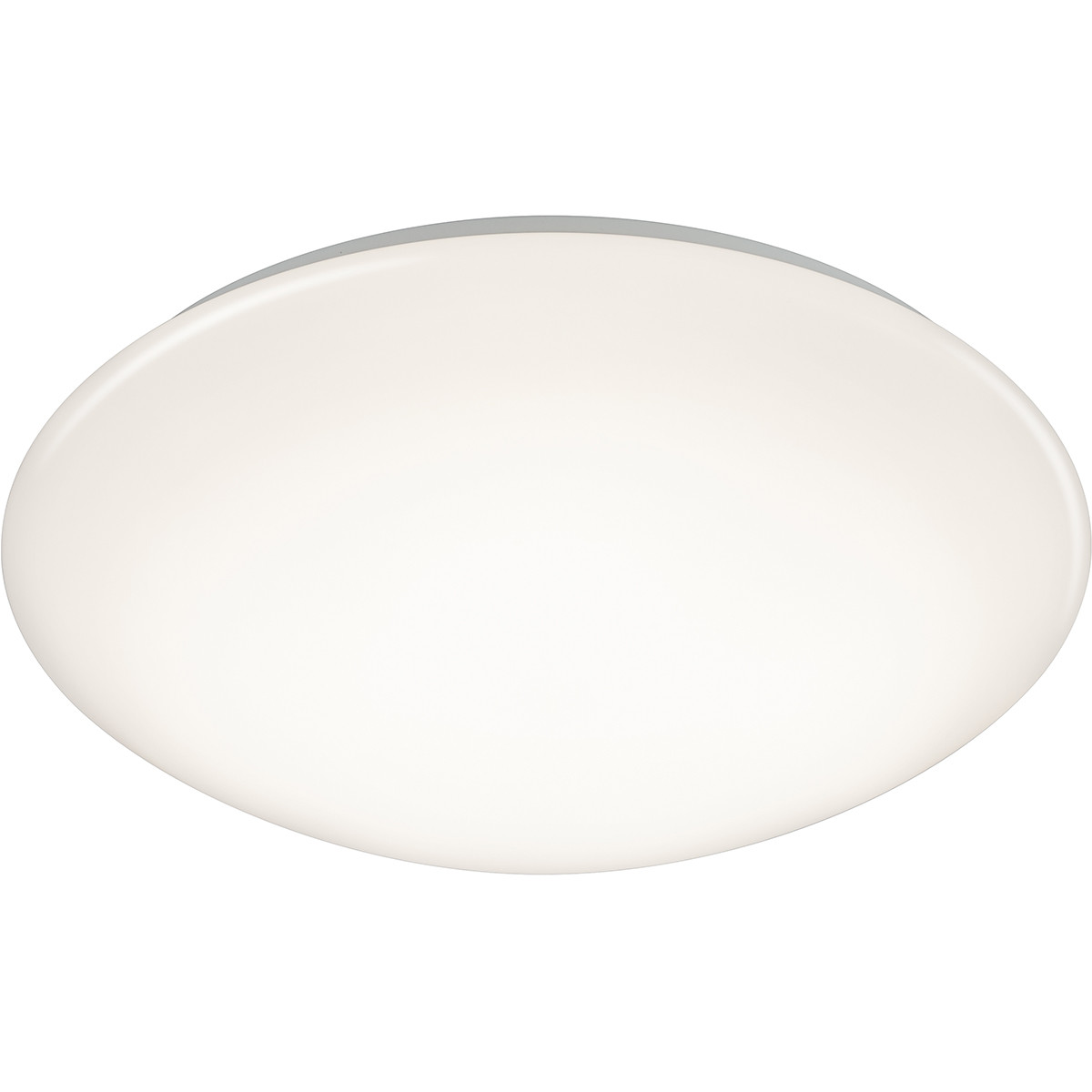 LED Plafondlamp met Bewegingssensor Trion Poly Opbouw Rond 12W Spatwaterdicht IP44 Warm Wit 3000K 36