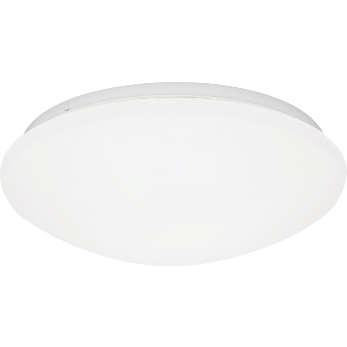 LED Plafondlamp met Sensor - Velvalux - 12W 1300lm - Helder/Koud Wit 6500K - Spatwaterdicht IP44 - Opbouw - Rond - Wit