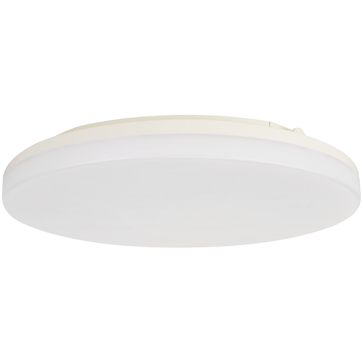 LED Plafondlamp - Plafondverlichting - Badkamerlamp - Andres - Opbouw Rond 30W - Waterdicht IP54 - Helder/Koud Wit 6400K - Mat Wit - Kunststof product afbeelding