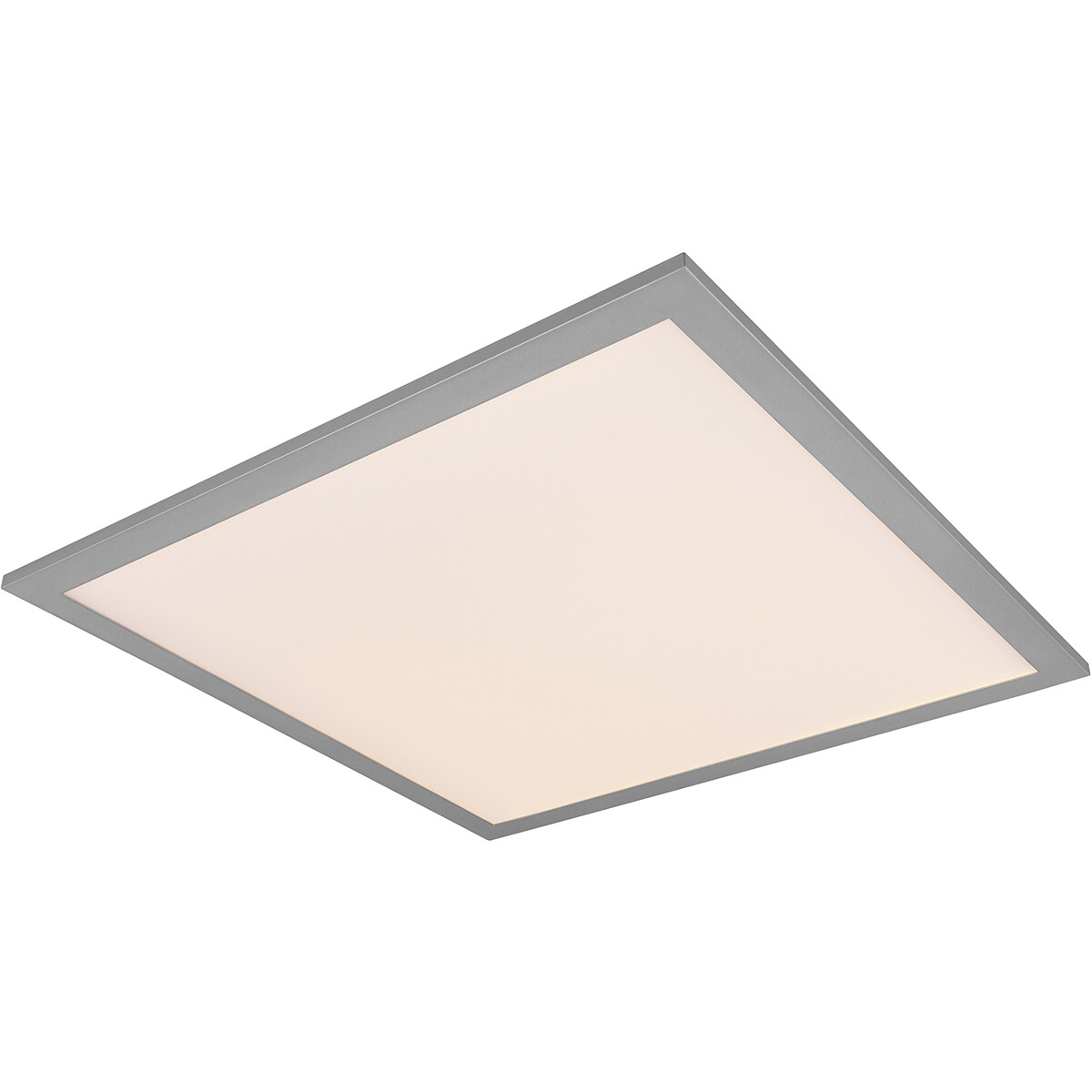 LED Plafondlamp - Plafondverlichting - Trion Alina - 18W - Warm Wit 3000K - Mat Titaan - Aluminium - 45cm product afbeelding