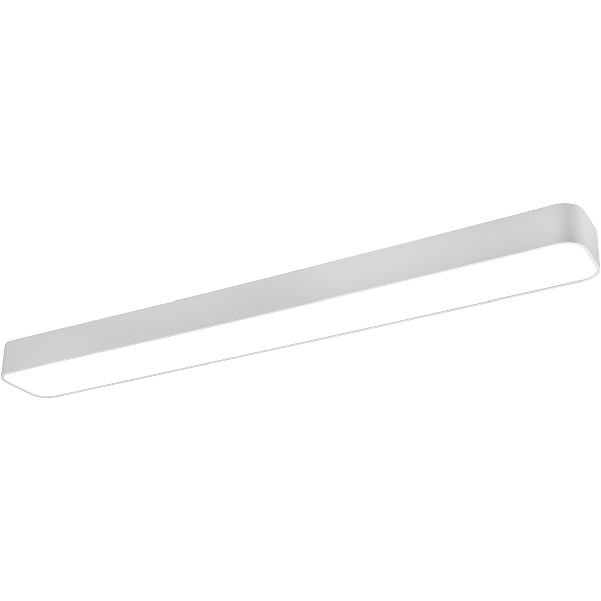 LED Plafondlamp - Plafondverlichting - Trion Astinto - 37W - Aanpasbare Kleur - Dimbaar - Rechthoek - Mat Wit - Aluminium product afbeelding