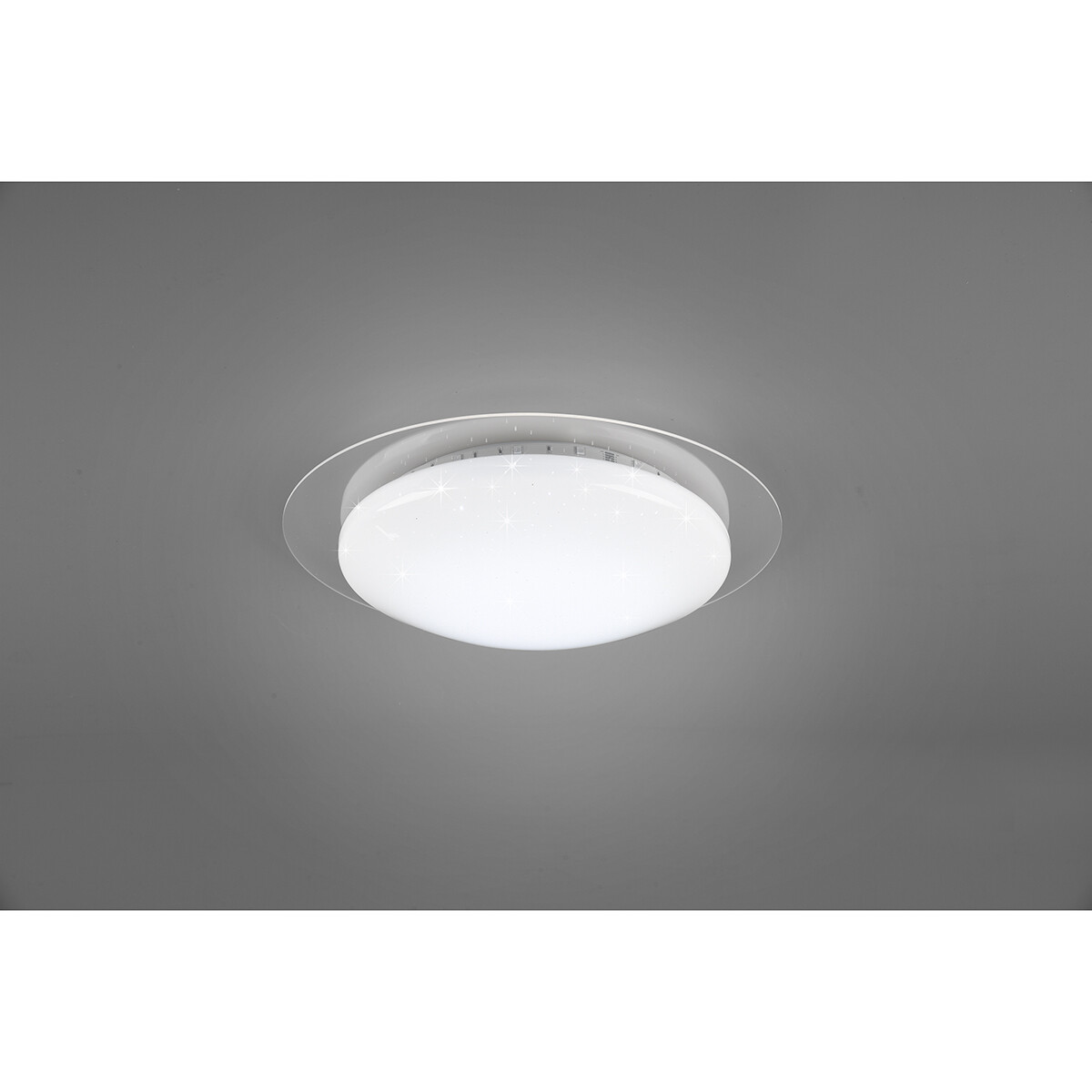 LED Plafondlamp - Plafondverlichting - Trion Bolbi - 8.5W - Aanpasbare Kleur - RGBW - Afstandsbediening - Dimbaar - Rond - Mat Wit - Kunststof