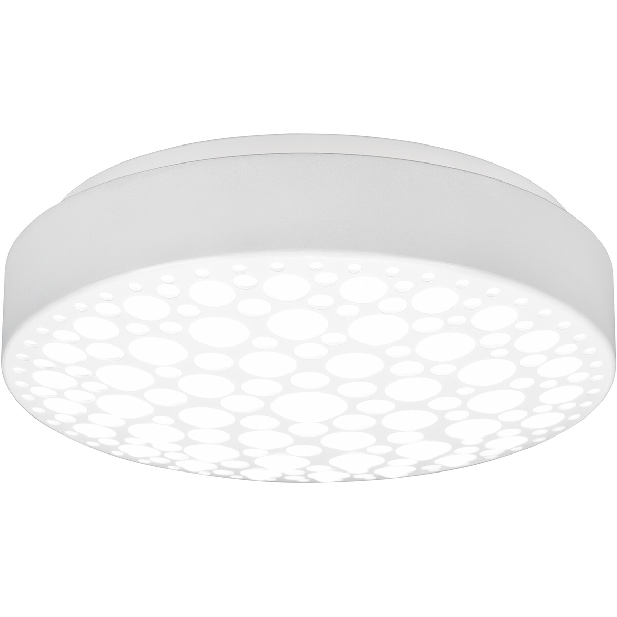 LED Plafondlamp - Plafondverlichting - Trion Carol - 11W - Natuurlijk Wit 4000K - Rond - Mat Wit - Kunststof product afbeelding