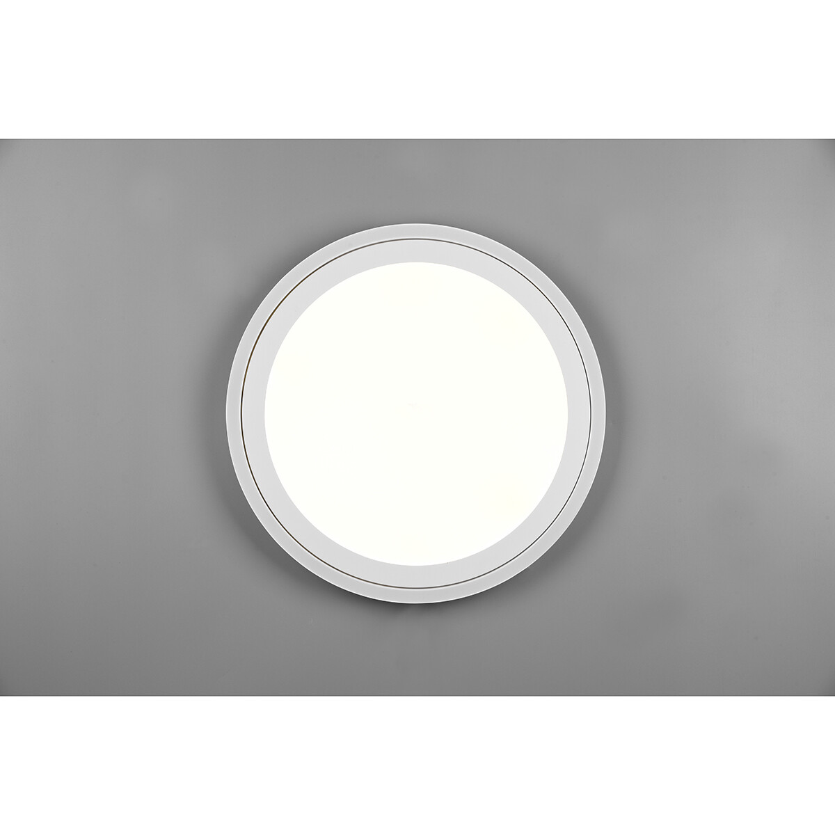 LED Plafondlamp - Plafondverlichting - Trion Coman - 29W - Natuurlijk Wit 4000K - Rond - Mat Wit - Kunststof