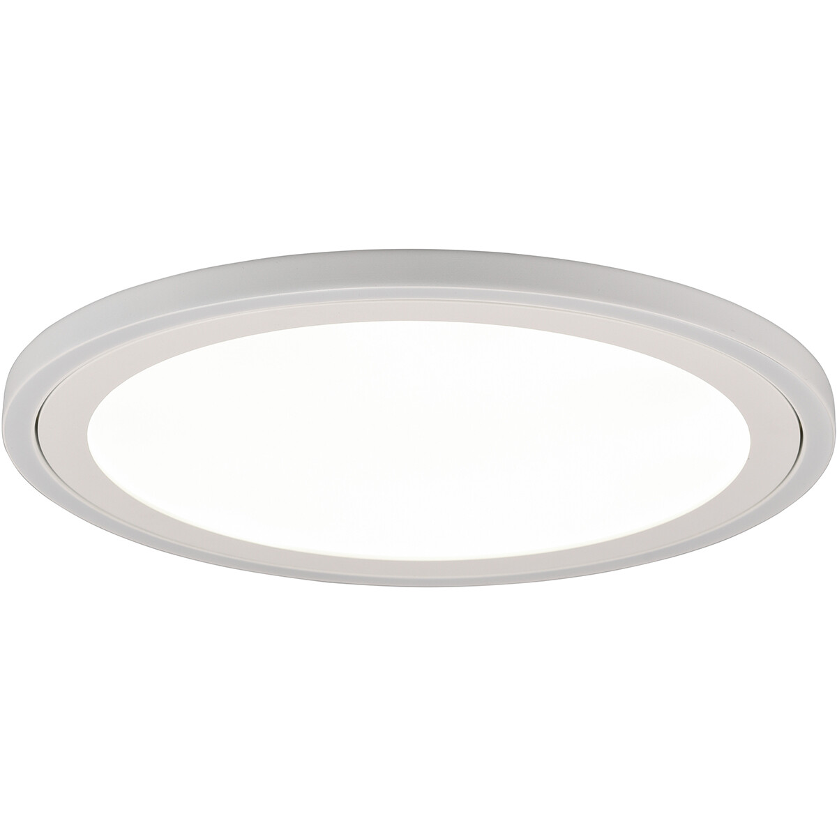 LED Plafondlamp - Plafondverlichting - Trion Coman - 29W - Natuurlijk Wit 4000K - Rond - Mat Wit - Kunststof