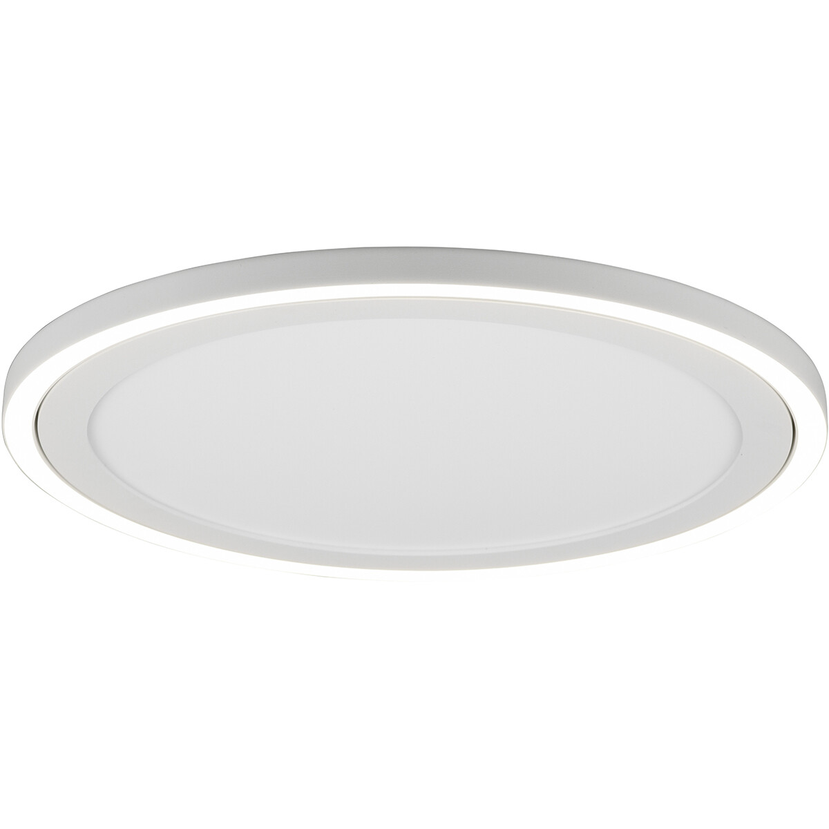 LED Plafondlamp - Plafondverlichting - Trion Coman - 29W - Natuurlijk Wit 4000K - Rond - Mat Wit - Kunststof