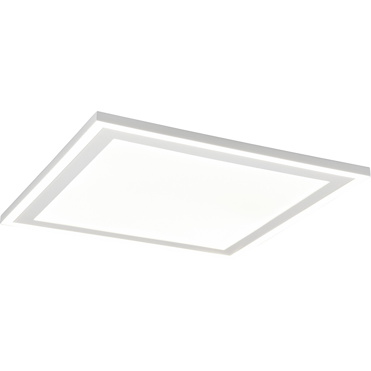 LED Plafondlamp - Plafondverlichting - Trion Coman - 29W - Natuurlijk Wit 4000K - Vierkant - Mat Wit - Kunststof product afbeelding