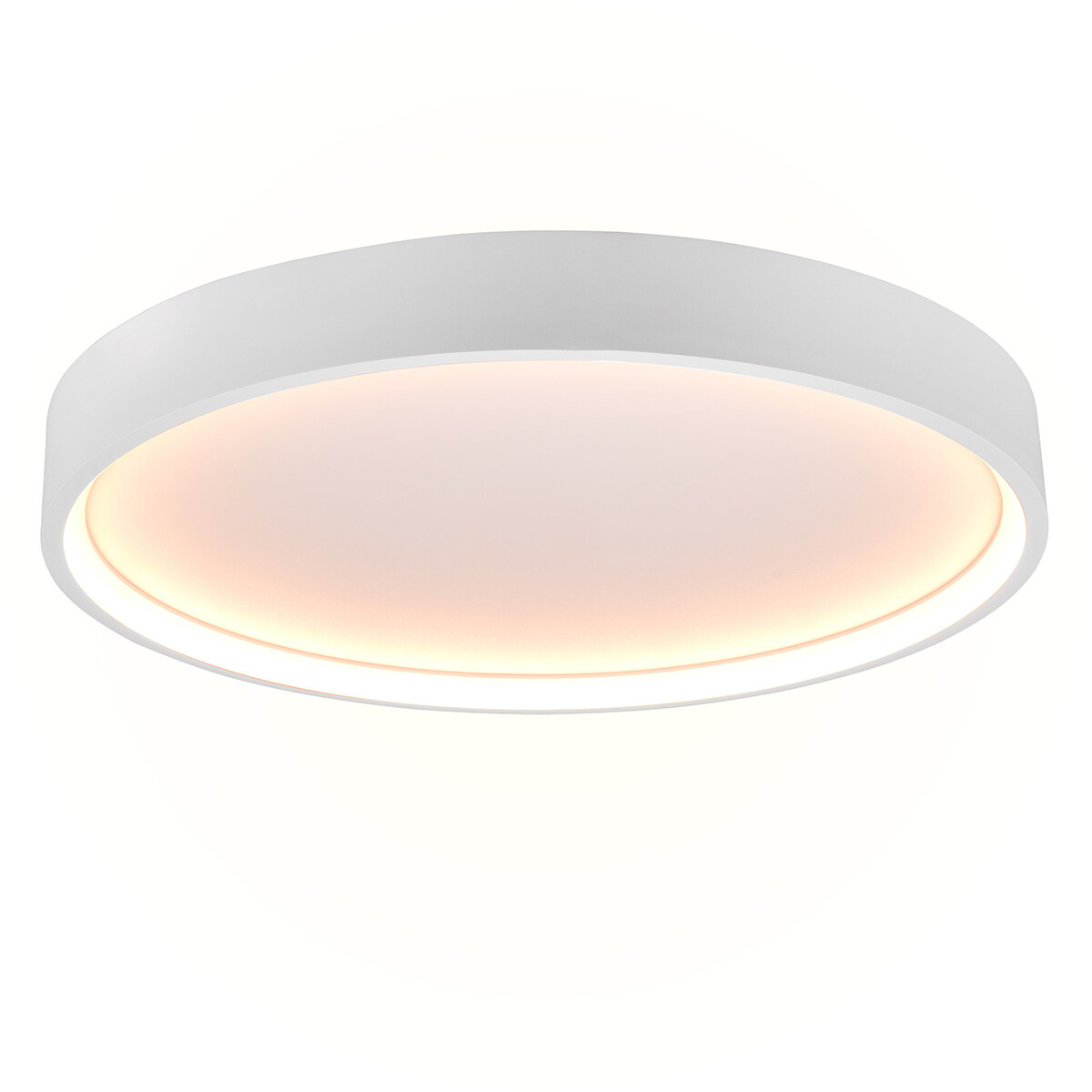 LED Plafondlamp - Plafondverlichting - Trion Dile - 29W - Aanpasbare Lichtkleur - Rond - Mat Wit - Metaal