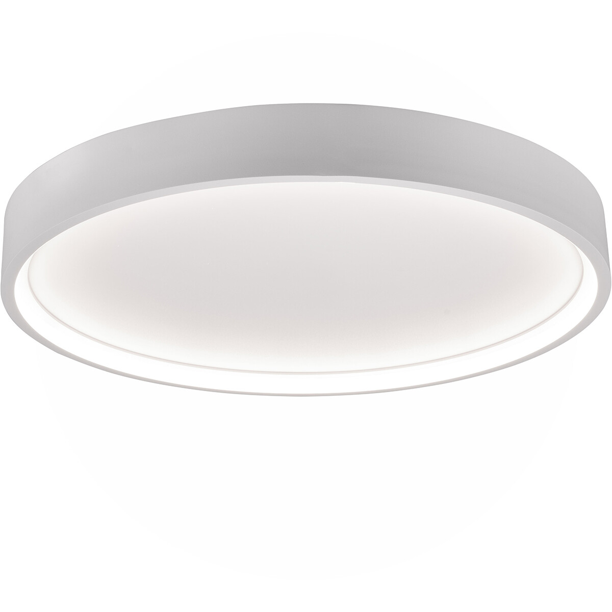 LED Plafondlamp - Plafondverlichting - Trion Dile - 29W - Aanpasbare Lichtkleur - Rond - Mat Wit - Metaal