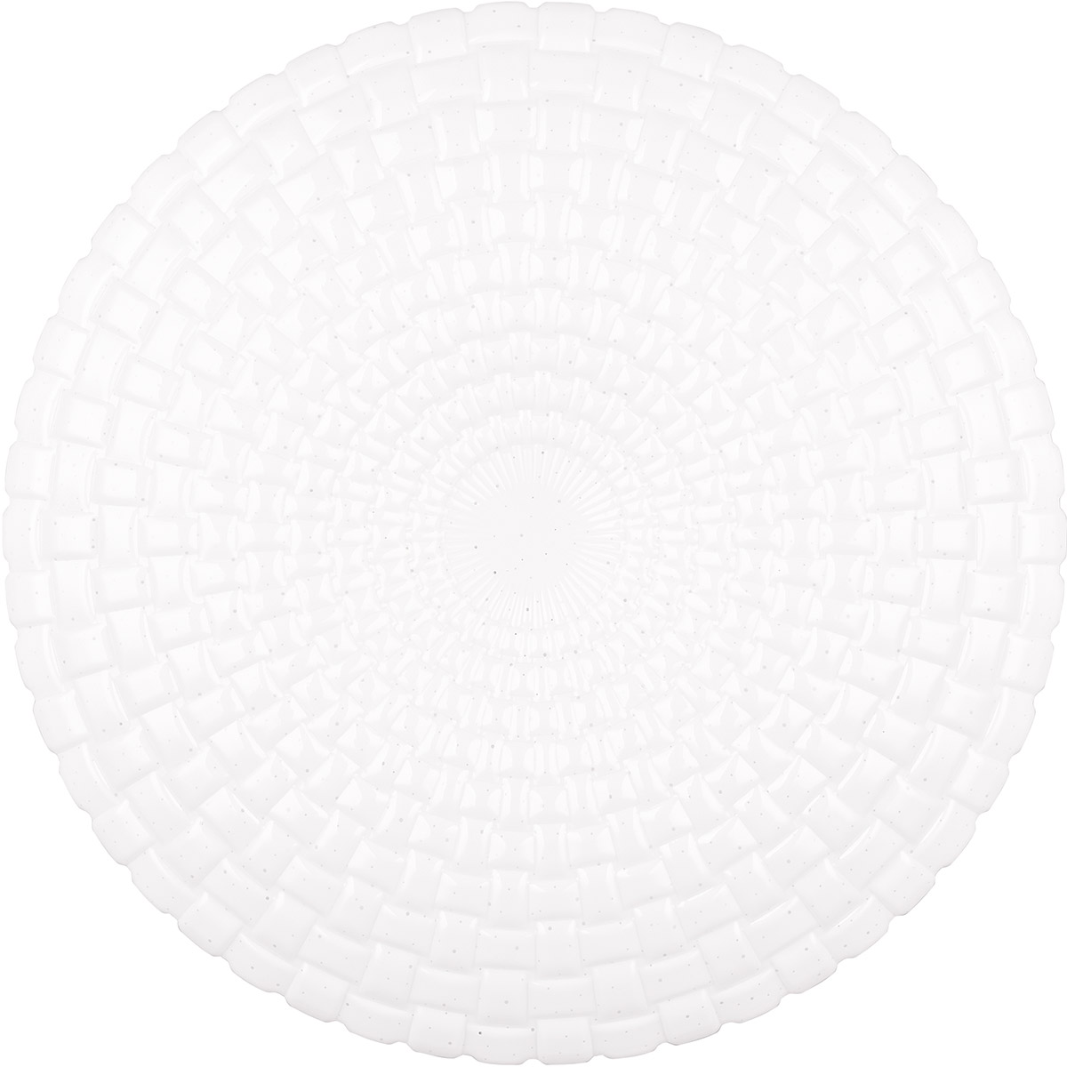 LED Plafondlamp - Plafondverlichting - Trion Gekko - 16W - Warm Wit 3000K - Rond - Mat Wit - Kunststof