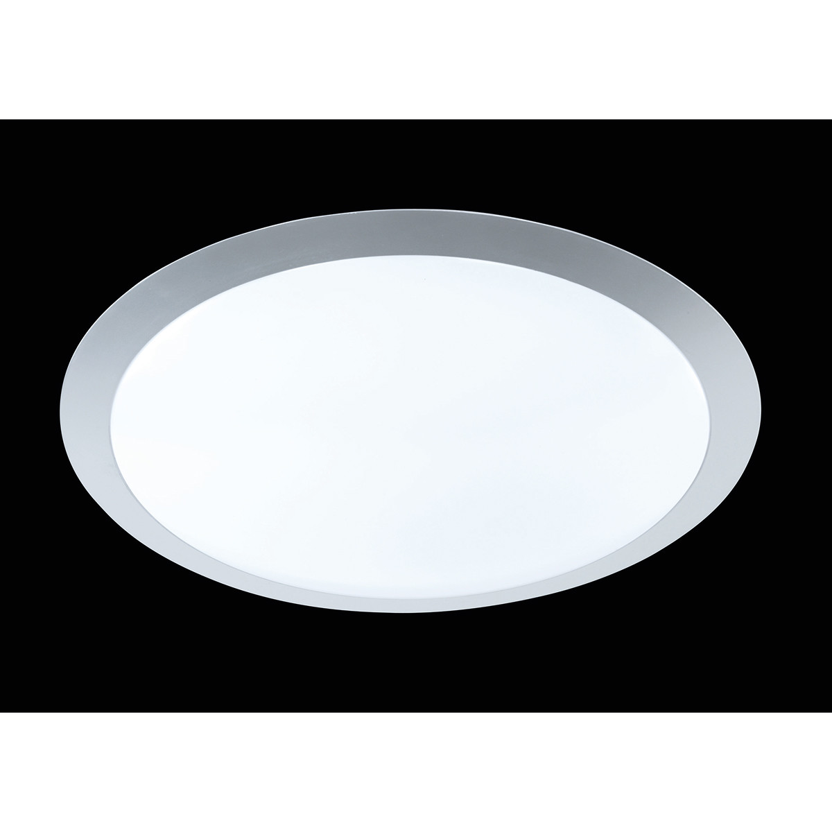 LED Plafondlamp - Plafondverlichting - Trion Ginzon - 25W - Warm Wit 3000K - Dimbaar - Rond - Mat Titaan - Kunststof