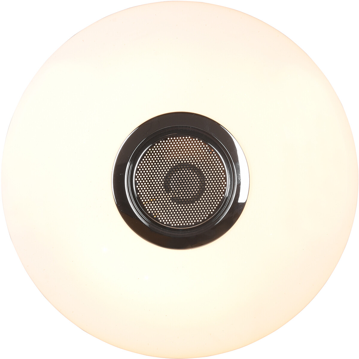 LED Plafondlamp - Plafondverlichting - Trion Minan - 15.5W - RGBW - Dimbaar - Aanpasbare Kleur - Afstandsbediening - Bluetooth Speaker - Sterlicht -  Rond - Mat Wit - Kunststof