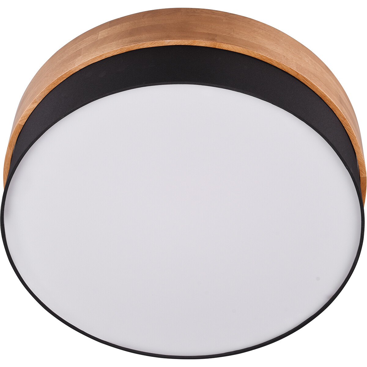 LED Plafondlamp - Plafondverlichting - Trion Sella - E14 Fitting - 3-lichts - Rond - Mat Nikkel/Zwart - Aluminium