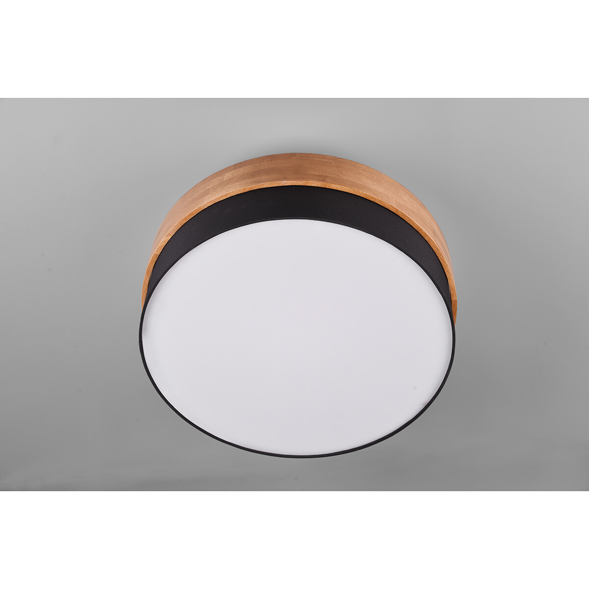 LED Plafondlamp - Plafondverlichting - Trion Sella - E14 Fitting - 3-lichts - Rond - Mat Nikkel/Zwart - Aluminium