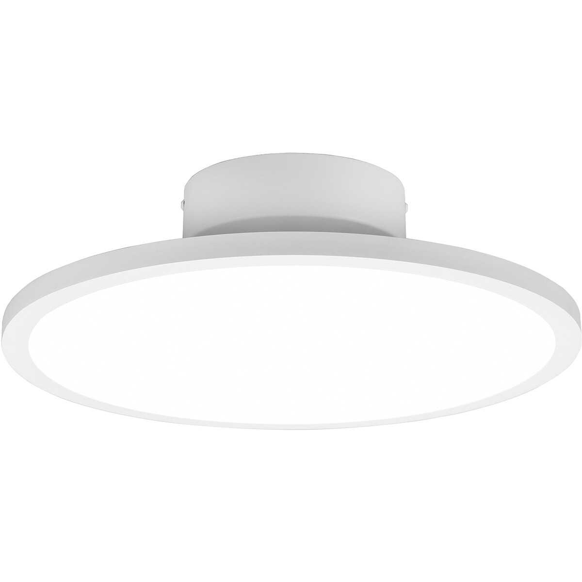 LED Plafondlamp - Plafondverlichting - Trion Trula - 29W - Natuurlijk Wit 4000K - Dimbaar - Rond - Mat Wit - Aluminium product afbeelding