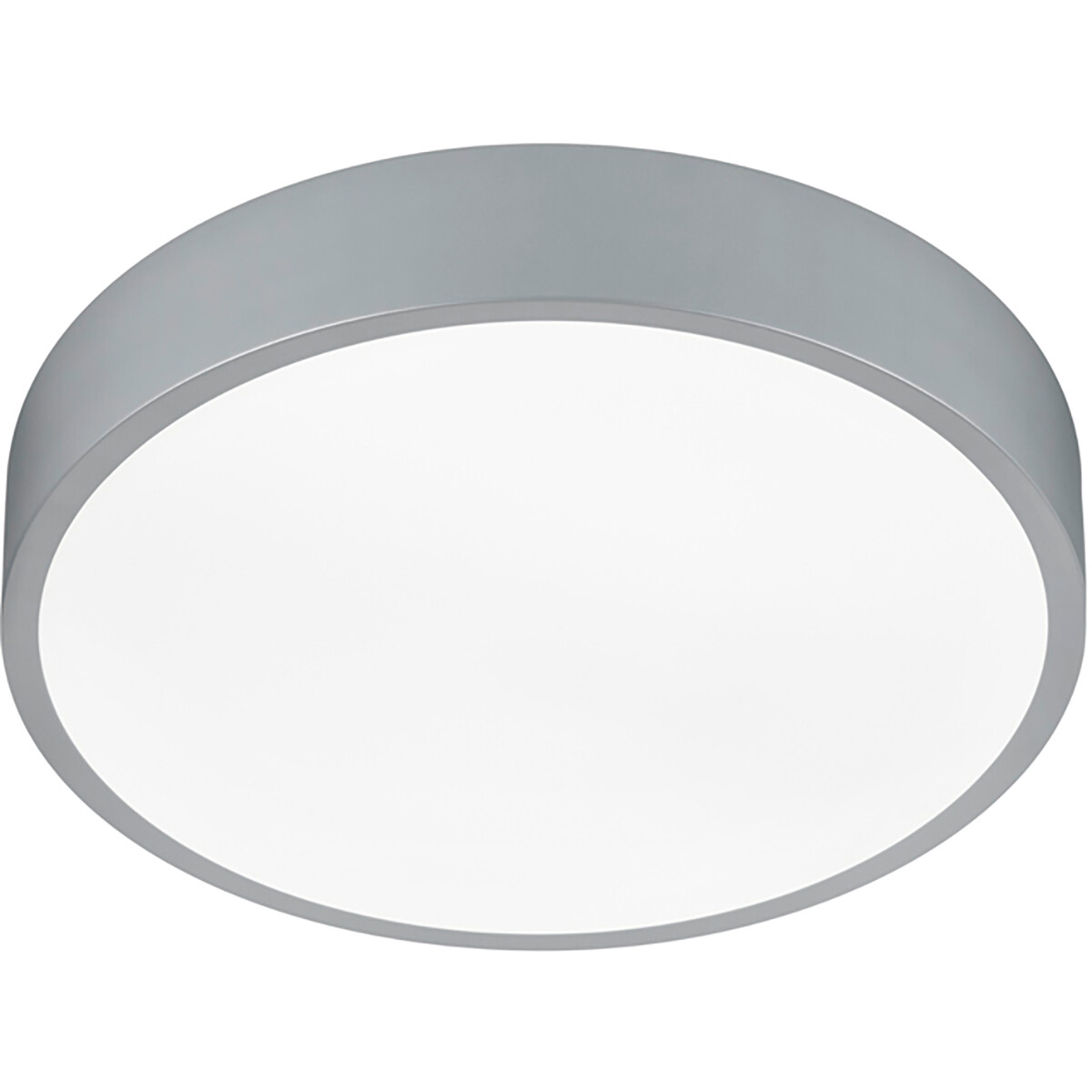 LED Plafondlamp - Plafondverlichting - Trion Wilson - 28W - Aanpasbare Kleur - Dimbaar - Rond - Mat Titaan - Aluminium product afbeelding