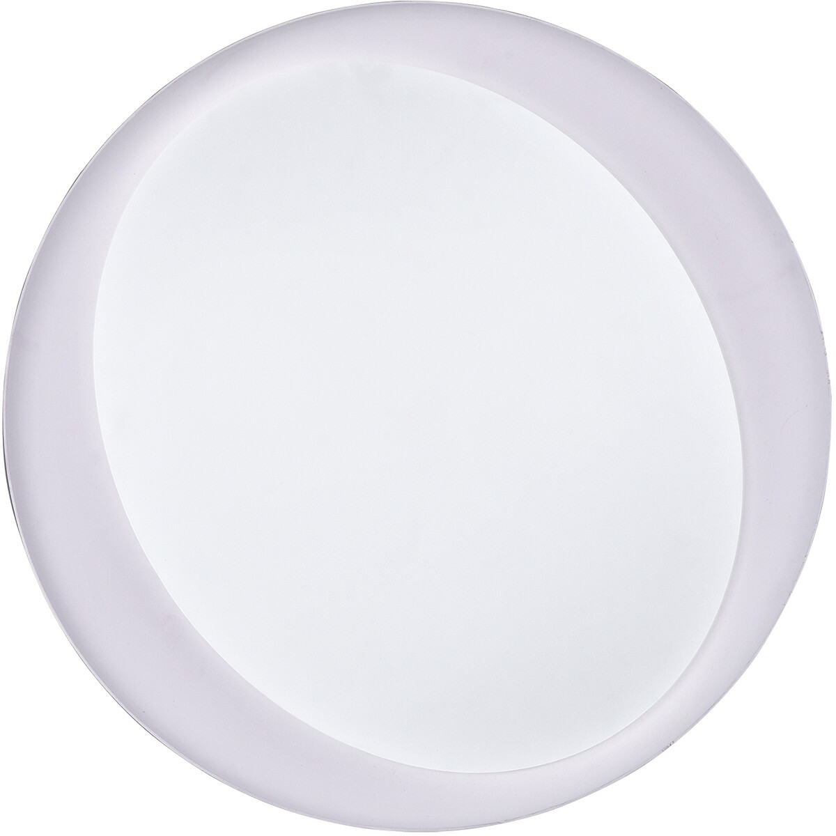 LED Plafondlamp - Plafondverlichting - Trion Zati - 24W - Aanpasbare Kleur - Afstandsbediening - Dimbaar - Rond - Mat Grijs - Kunststof