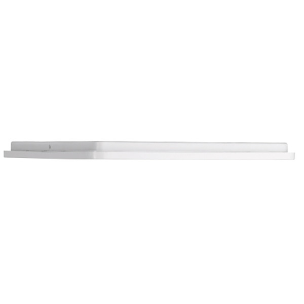 LED Plafondlamp - Badkamerlamp - Trion Camy - Opbouw Vierkant 16W - Spatwaterdicht IP44 - Dimbaar - Warm Wit 3000K - Mat Wit