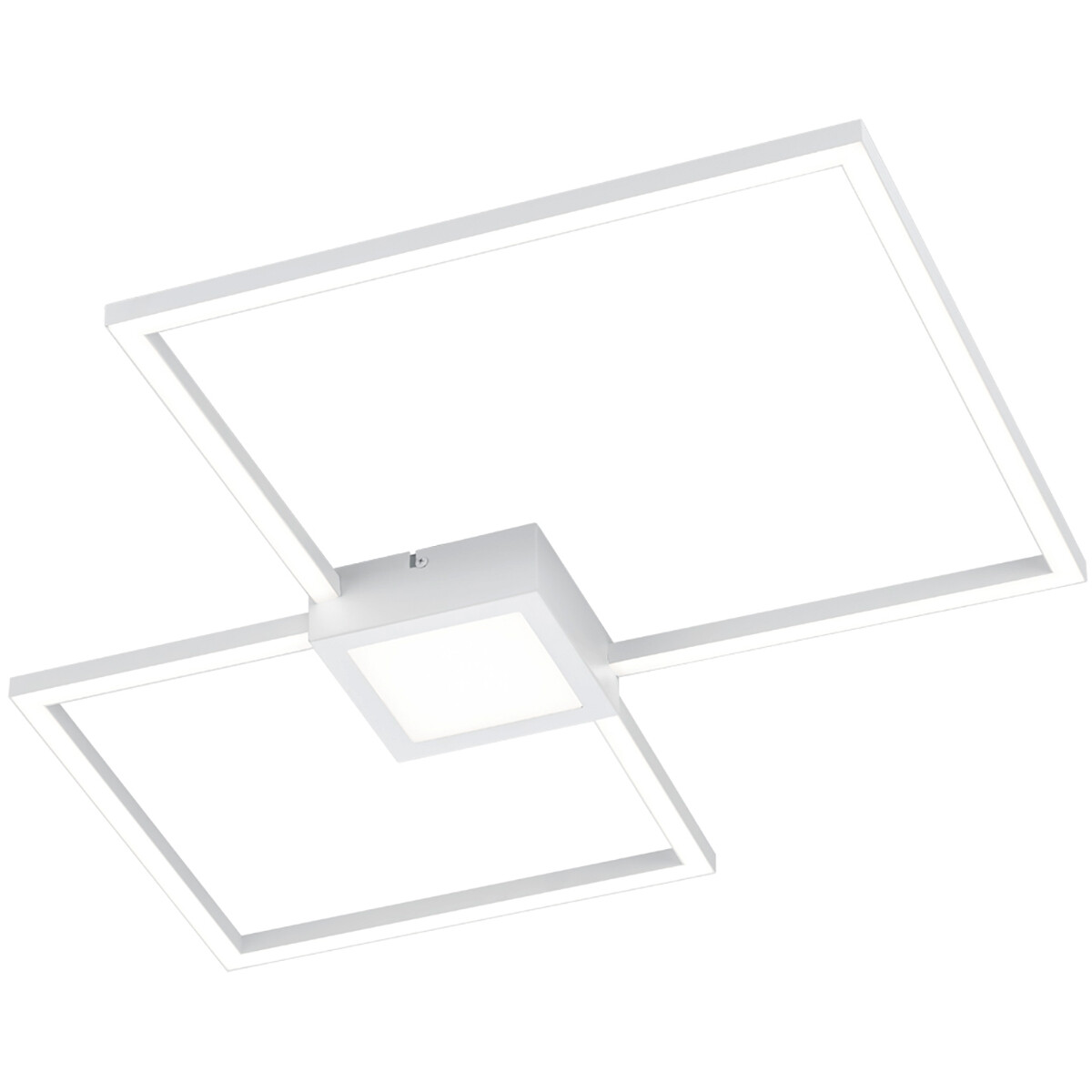 LED Plafondlamp - Trion Hydro - 28W - Natuurlijk Wit 4000K - Dimbaar - Vierkant - Mat Wit - Aluminium product afbeelding