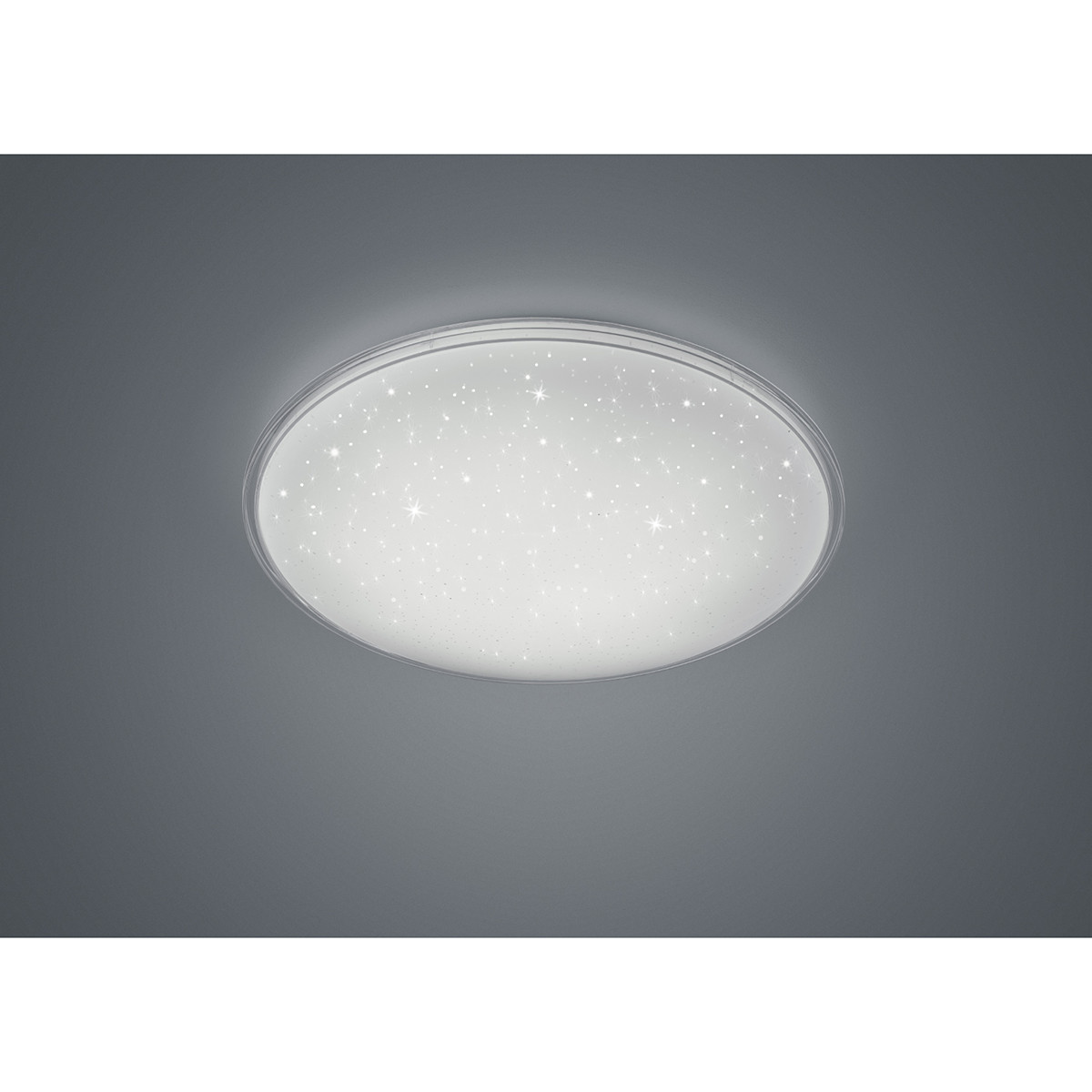 LED Plafondlamp - Trion Kanimo - 21W - Natuurlijk Wit 4000K - Dimbaar - Rond - Mat Wit - Kunststof