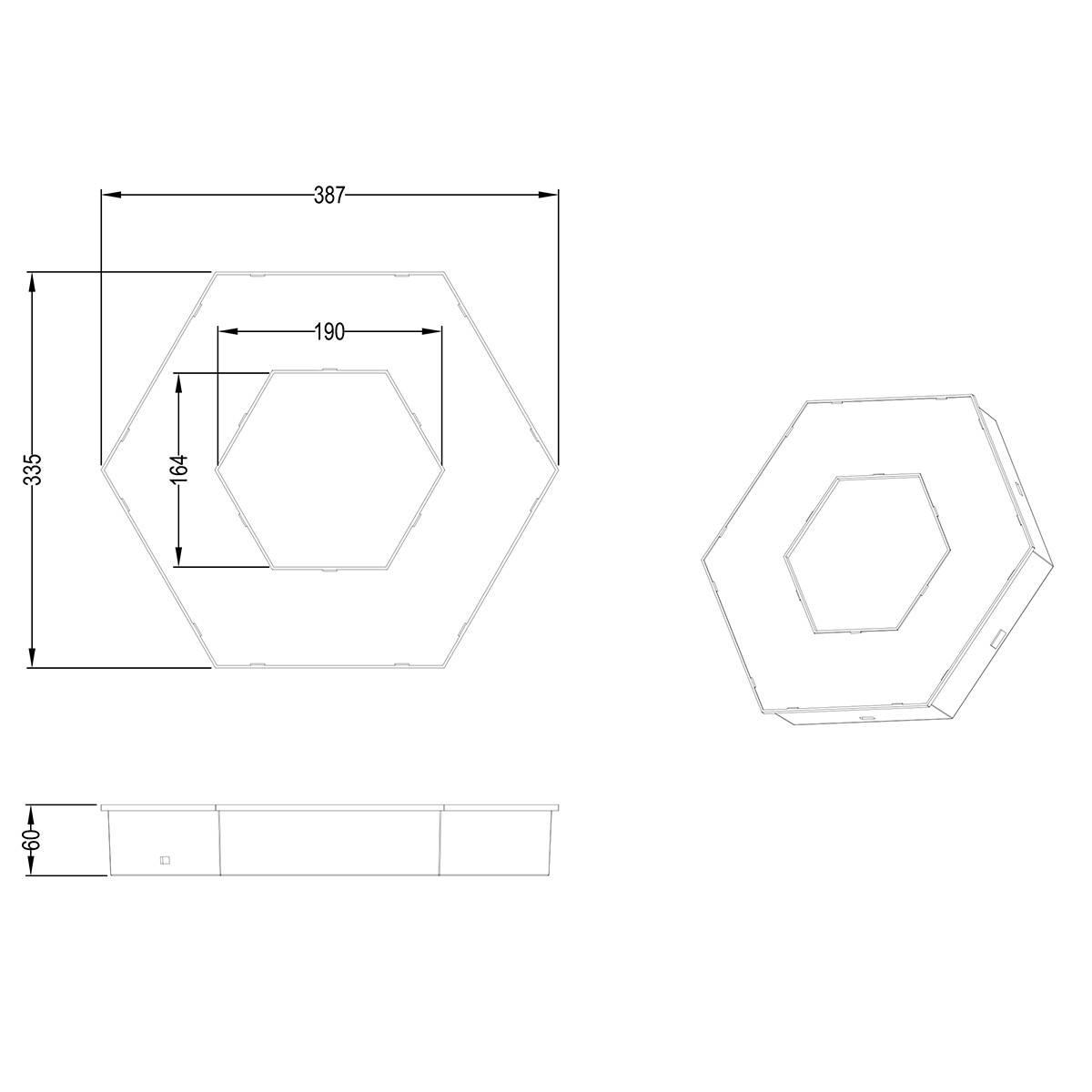 LED Plafondlamp - Trion Solamo - 8W - Warm Wit 3000K -  Dimbaar - Nachtlamp - Rond - Mat Wit - Kunststof