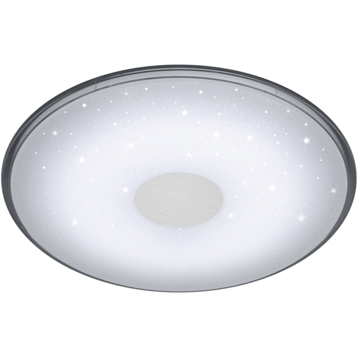 LED Plafondlamp - Trion Sorgina - 30W - Aanpasbare Kleur - Dimbaar - Afstandsbediening - Rond - Mat Wit