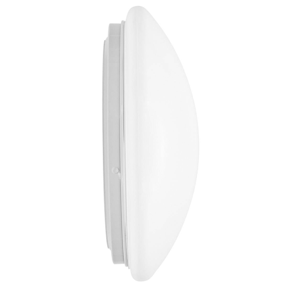 LED Plafondlamp - Velvalux - 12W 1300lm - Helder/Koud Wit 6500K - Spatwaterdicht IP44 - Opbouw - Rond - Wit