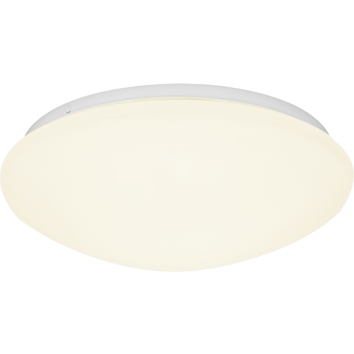 LED Plafondlamp - Velvalux - 12W 1300lm - Natuurlijk Wit 4000K - Spatwaterdicht IP44 - Opbouw - Rond - Wit