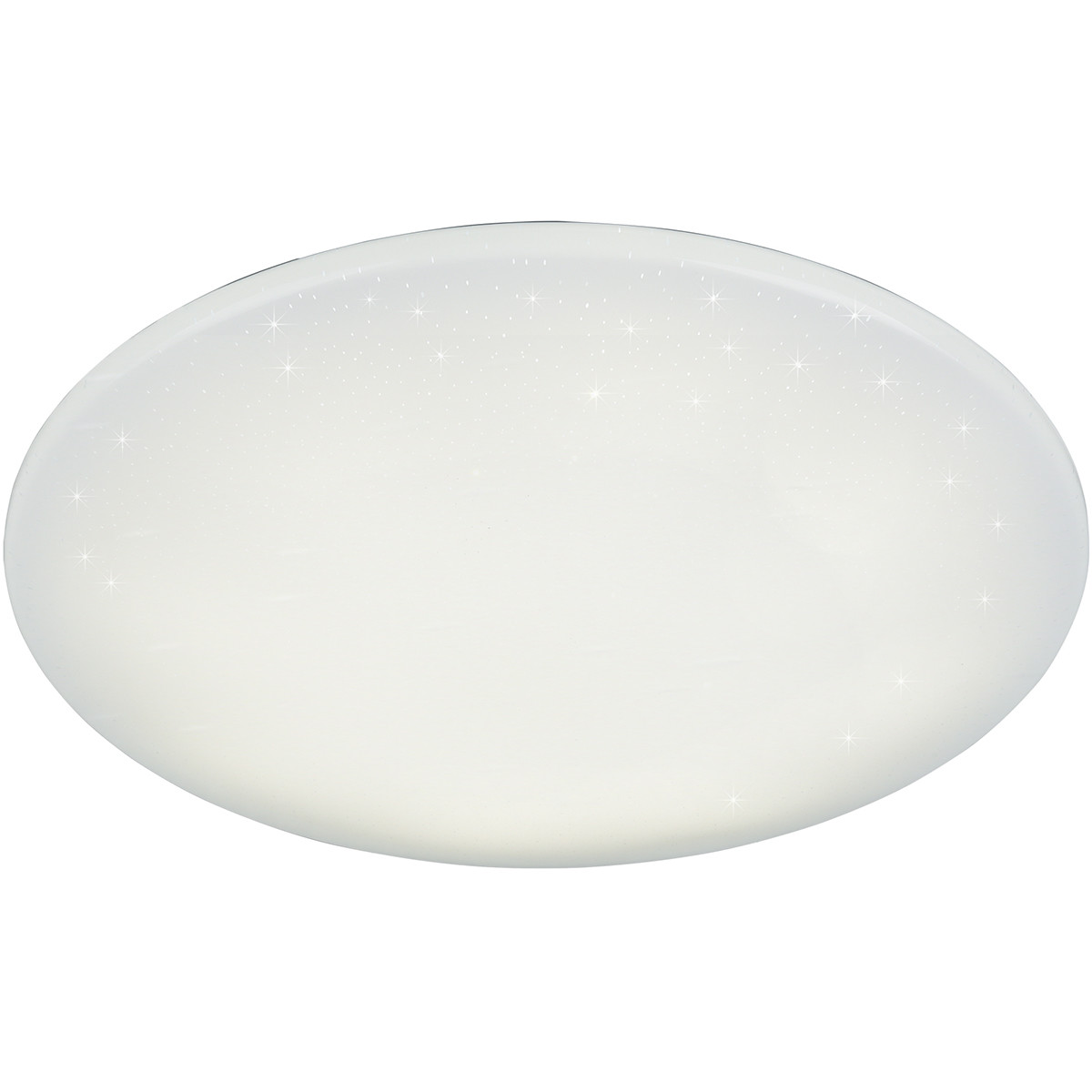 LED Plafondlamp WiZ Trion Farlo 32W Aanpasbare Kleur Dimbaar Sterlicht Rond Mat Wit Kunststof