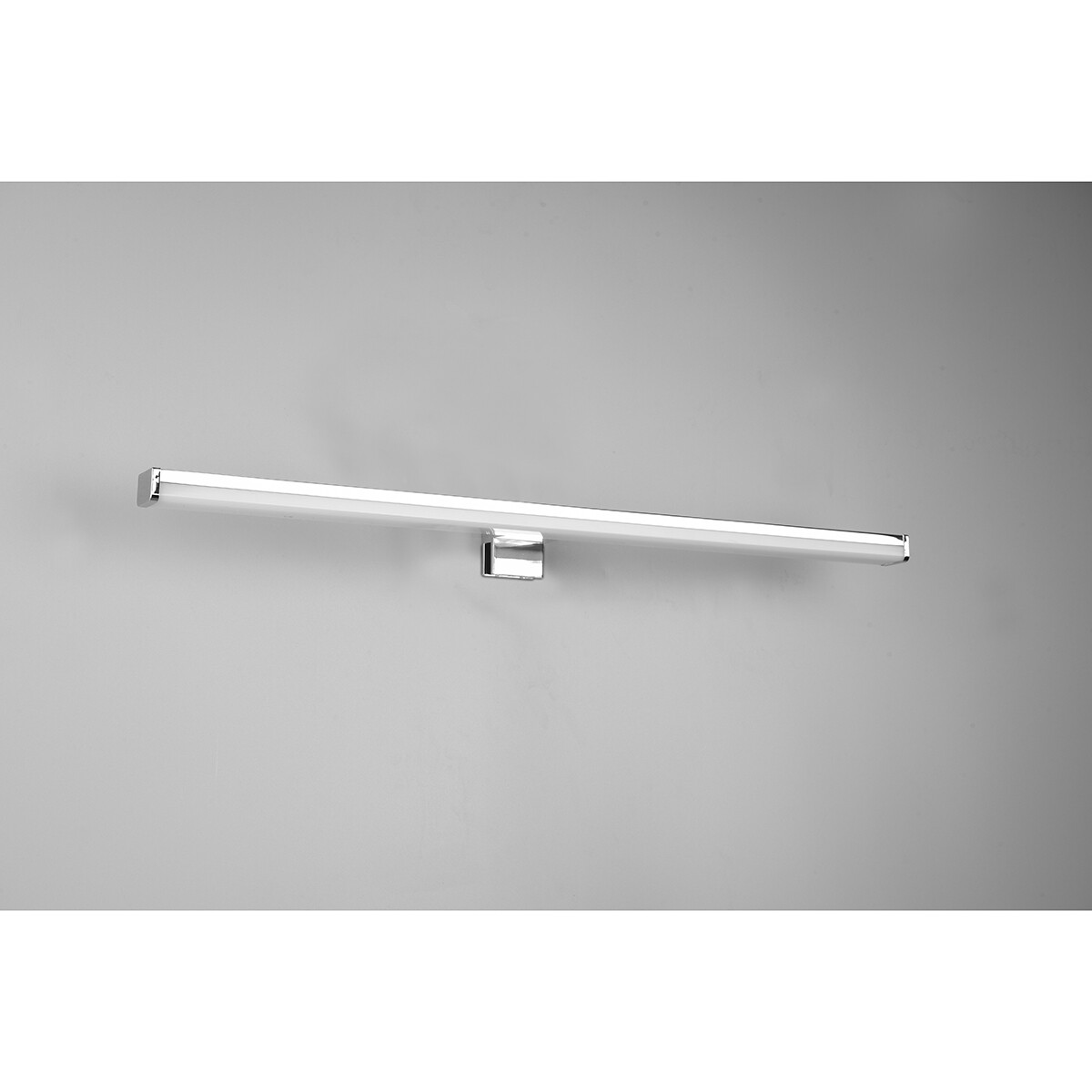 LED Spiegelverlichting - Trion Liman - 11W - Spatwaterdicht IP44 - Warm Wit 3000K - Glans Chroom - Kunststof