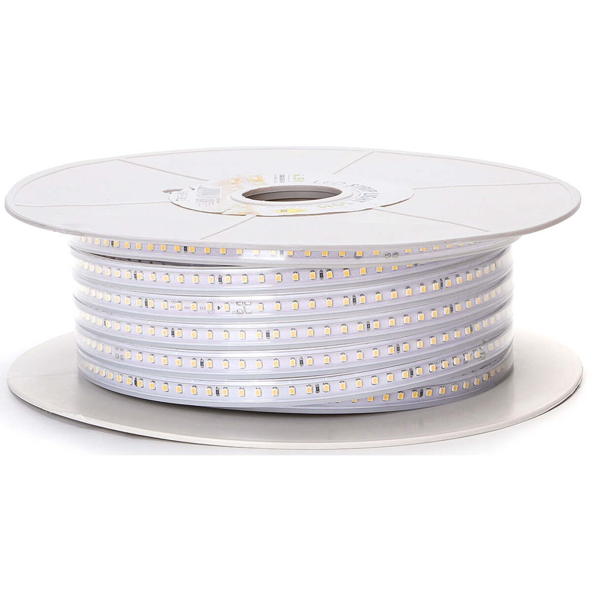 LED Strip - Aigi Stribo - 50 Meter - IP65 Waterdicht - Warm Wit 3000K - 2835 SMD 230V