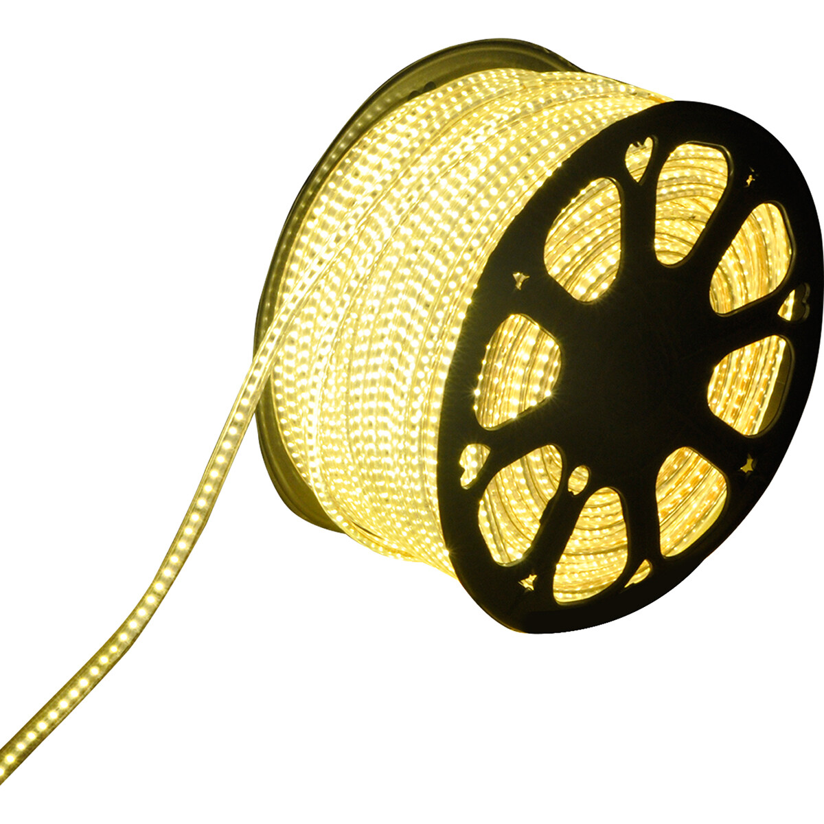 LED Strip - Aigi Strobi - 50 Meter - IP65 Waterdicht - Warm Wit 3000K - 2835 SMD 230V