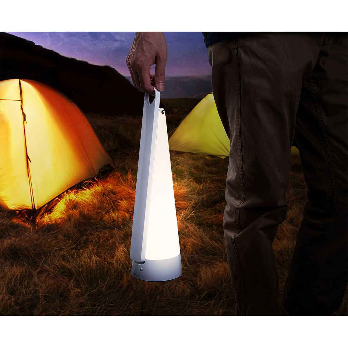 LED Bureaulamp - Aigi Rainbon - 7W - USB Oplaadfunctie - RGB - Natuurlijk Wit 4000K - Dimbaar - Mat Wit