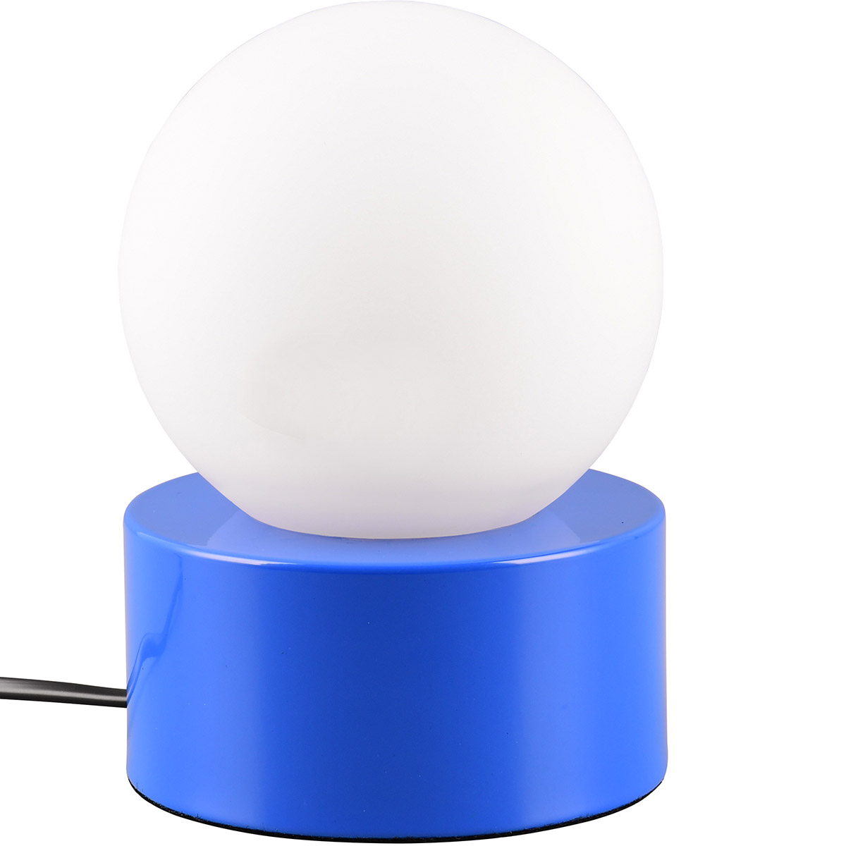 LED Tafellamp - Trion Stenu - E14 Fitting - 1 lichtpunt - Max 25W - Blauw - Metaal