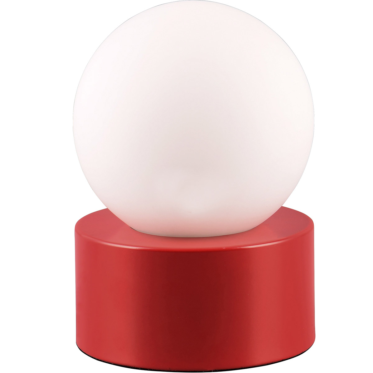 LED Tafellamp - Trion Stenu - E14 Fitting - 1 lichtpunt - Max 25W - Rood - Metaal