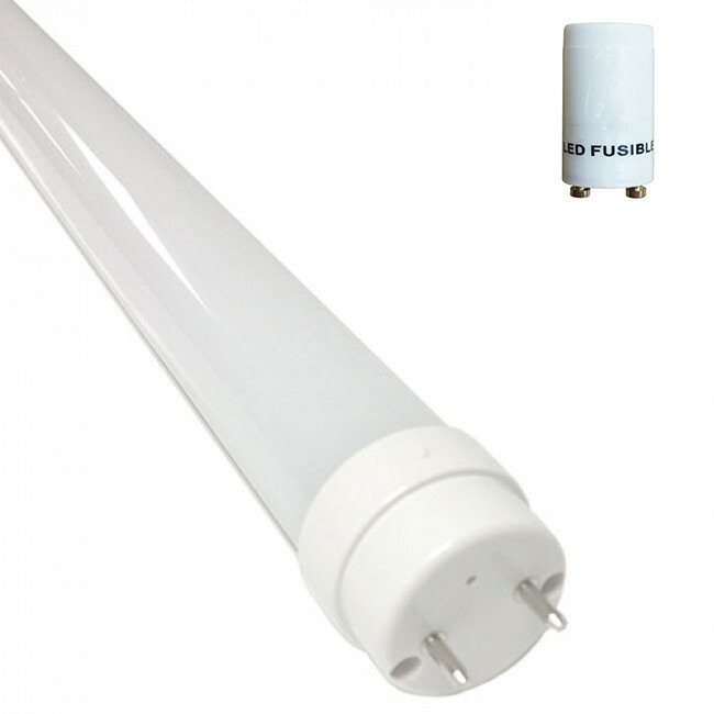 LED TL Armatuur met T8 Buis Incl. Starter - Aigi Dybolo - 120cm Dubbel - 32W - Helder/Koud Wit 6400K - Beschermingsgraad IP20