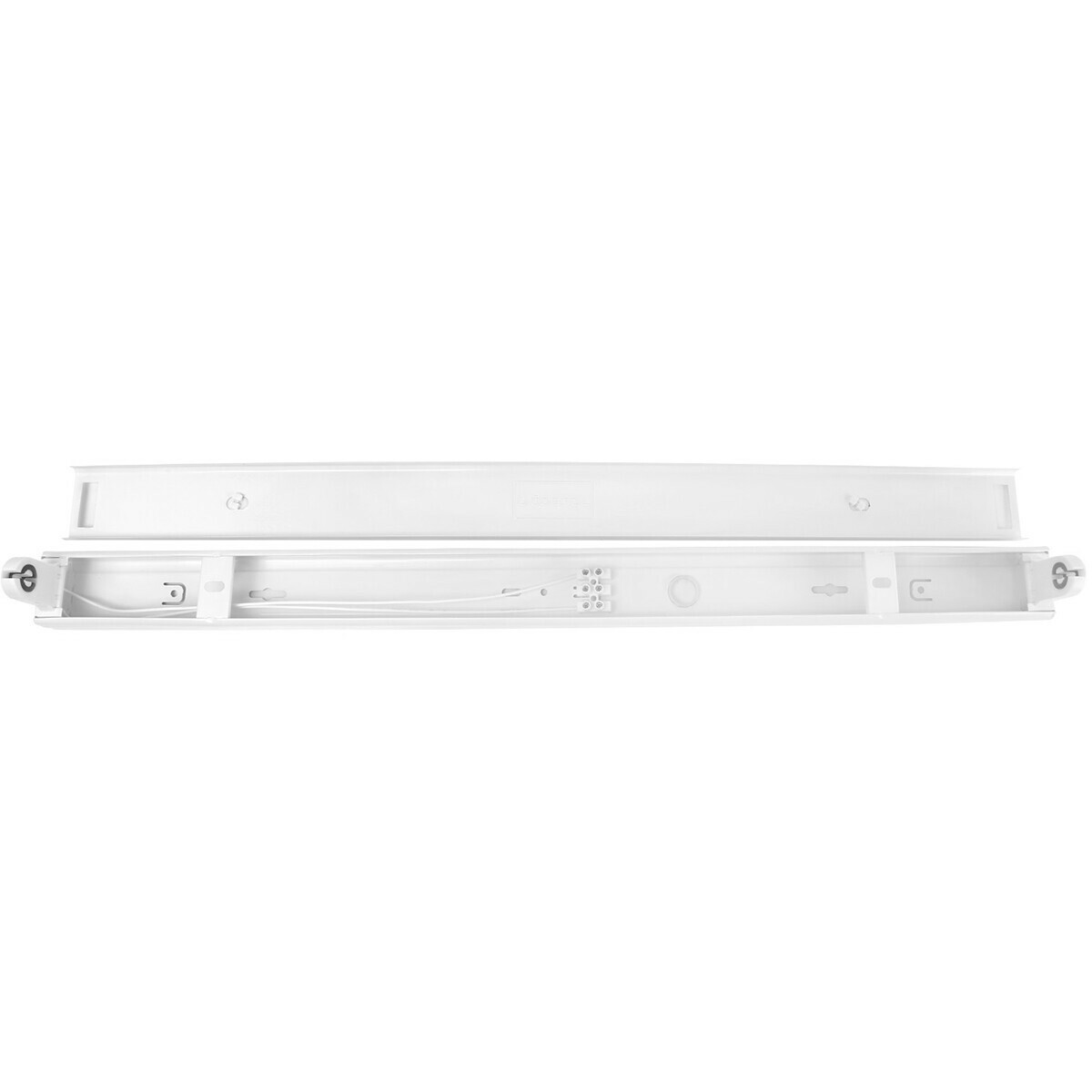 LED TL Armatuur met T8 Buis Incl. Starter - Aigi Dybolo - 60cm Enkel - 8W - Helder/Koud Wit 6400K - Beschermingsgraad IP20