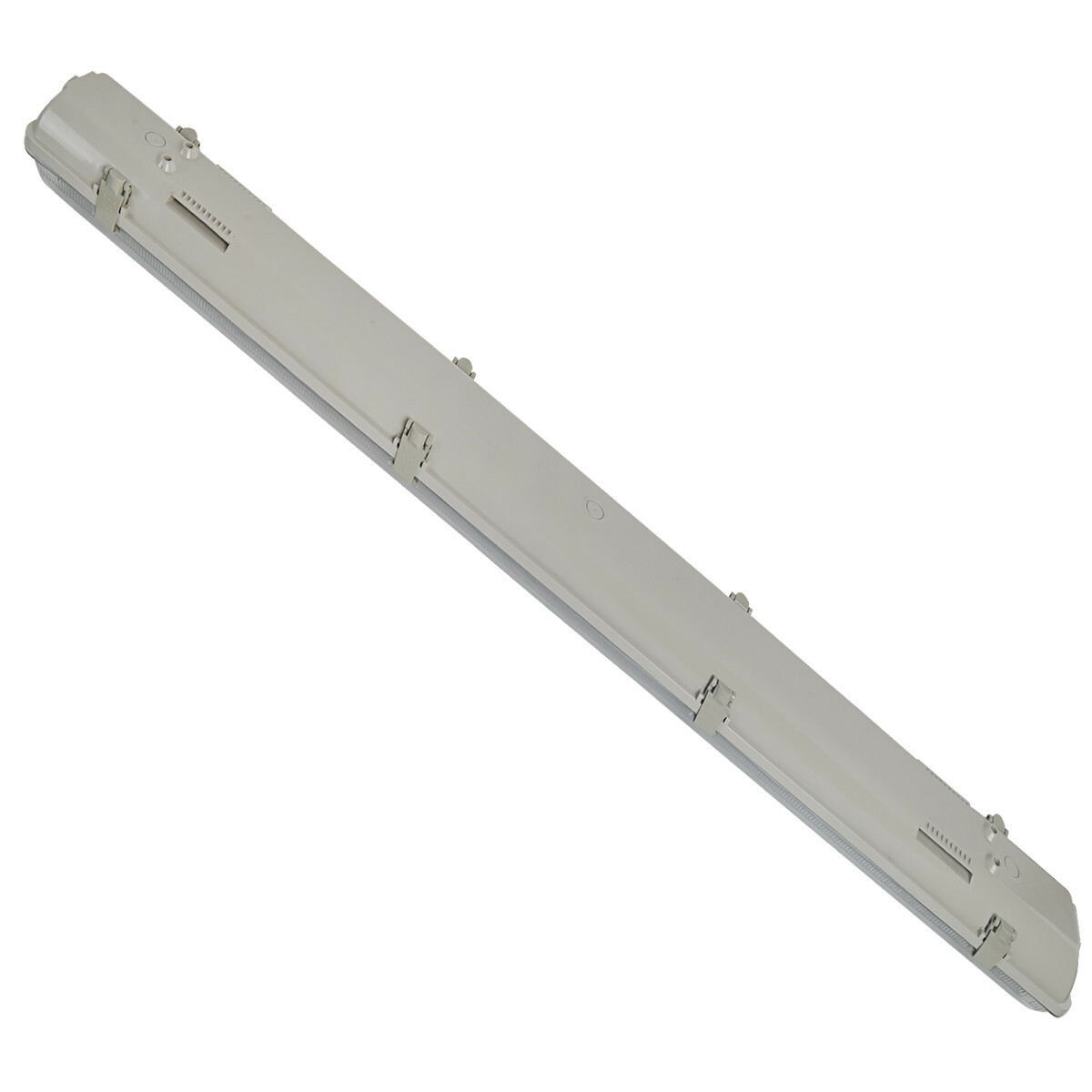 LED TL Armatuur met T8 Buis Incl. Starter - Aigi Hari - 120cm Dubbel - 32W - Helder/Koud Wit 6400K - Waterdicht IP65