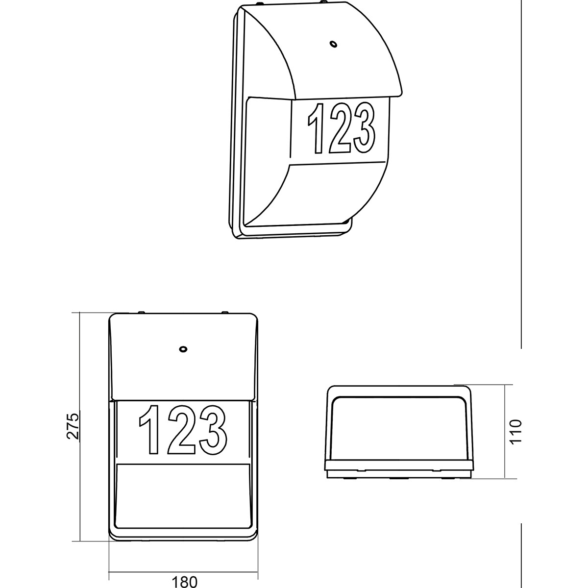 LED Tuinverlichting met Dag en Nacht Sensor - Buitenlamp - Trion Menaki - E14 Fitting - Spatwaterdicht IP44 - Ovaal - Mat Antraciet - Aluminium