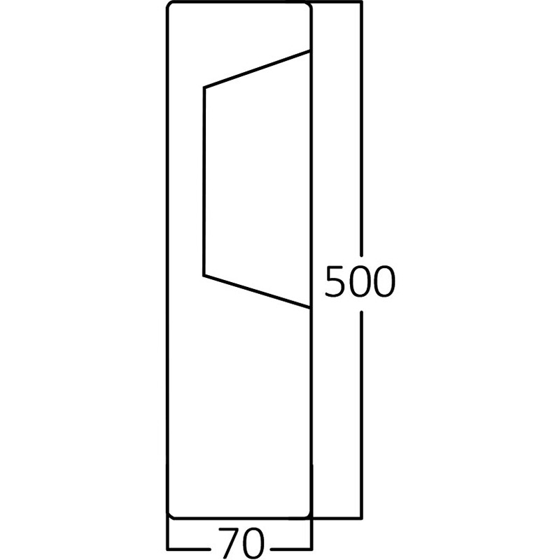 LED Tuinverlichting - Staande Buitenlamp - Brinton Tarin - 7W - Warm Wit 3000K - Mat Antraciet - Rond - Aluminium - 50cm