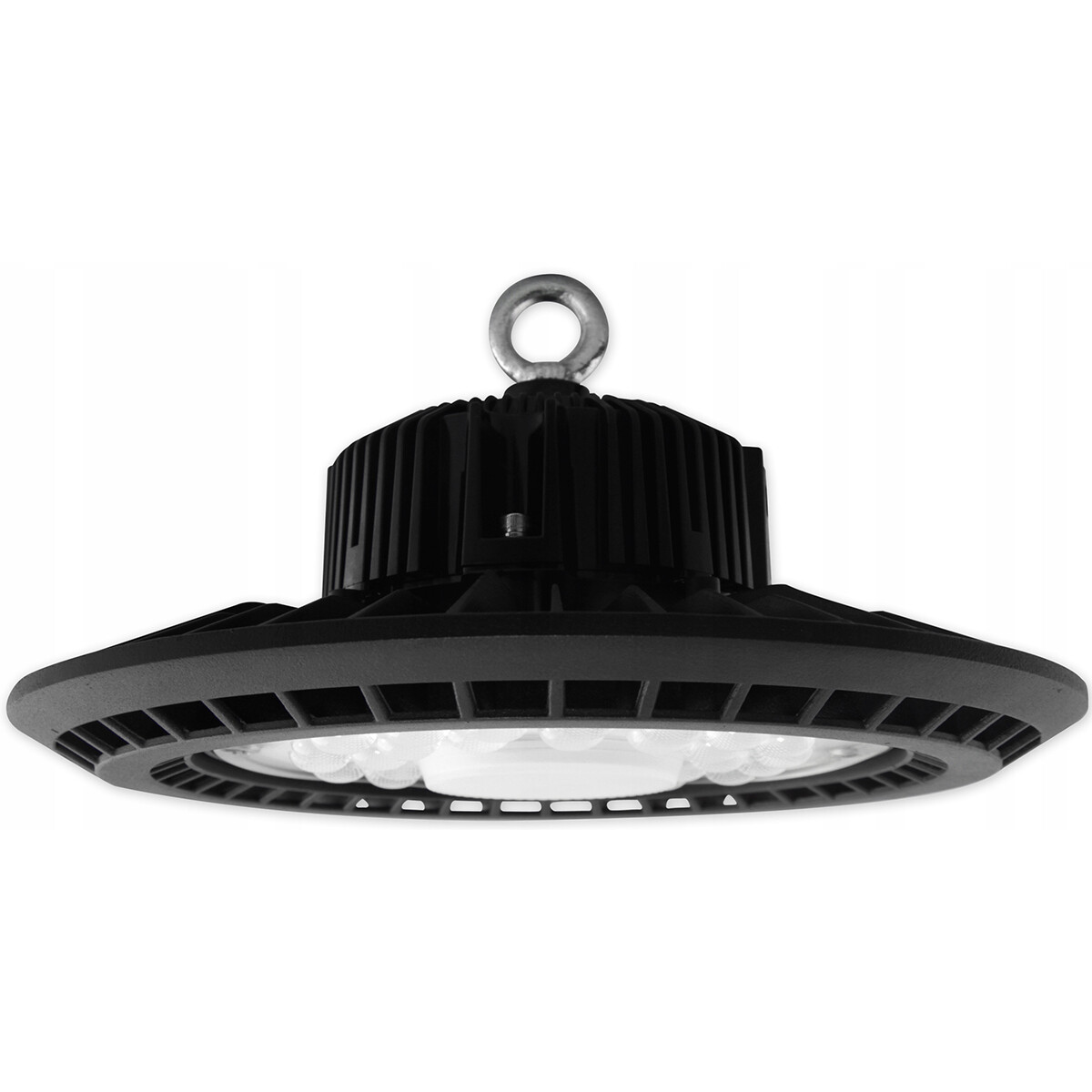 LED UFO High Bay 100 Watt - Prixa Aspy - Magazijnverlichting - Dimbaar - Waterdicht IP65 - Helder/Koud Wit 5000K - Aluminium product afbeelding