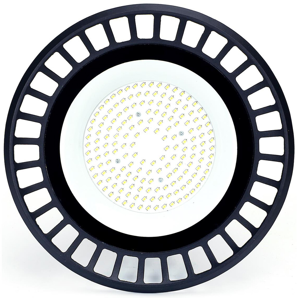 LED UFO High Bay 100W - Aigi Eiya - Magazijnverlichting - Waterdicht IP65 - Helder/Koud Wit 6500K - Aluminium