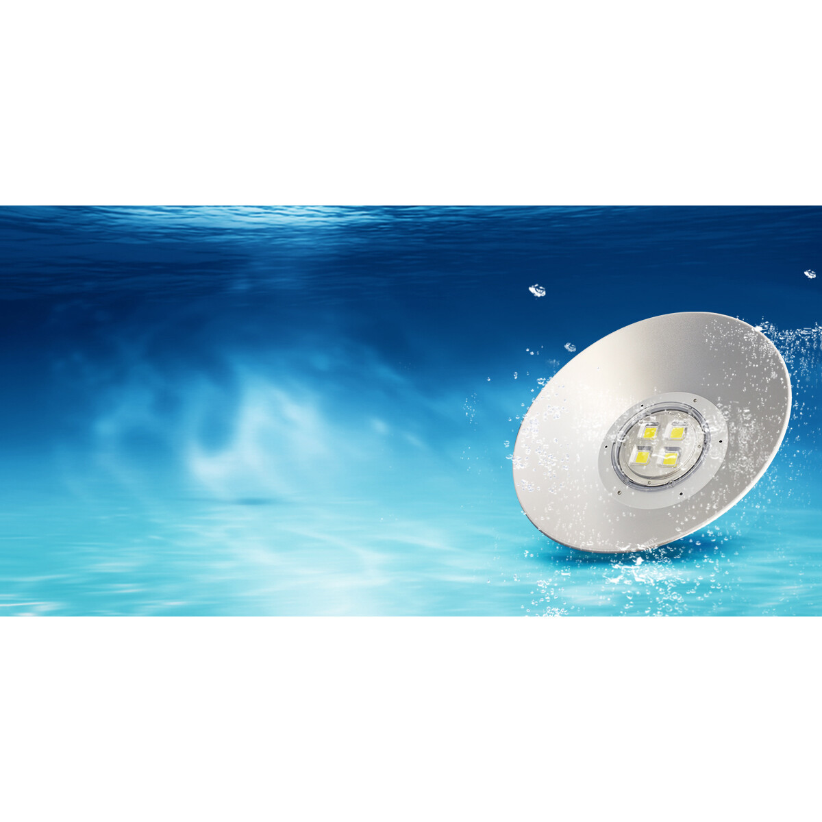 LED UFO High Bay 100W - Aigi Mania - Magazijnverlichting - Waterdicht IP65 - Natuurlijk Wit 4000K - Mat Zwart - Aluminium