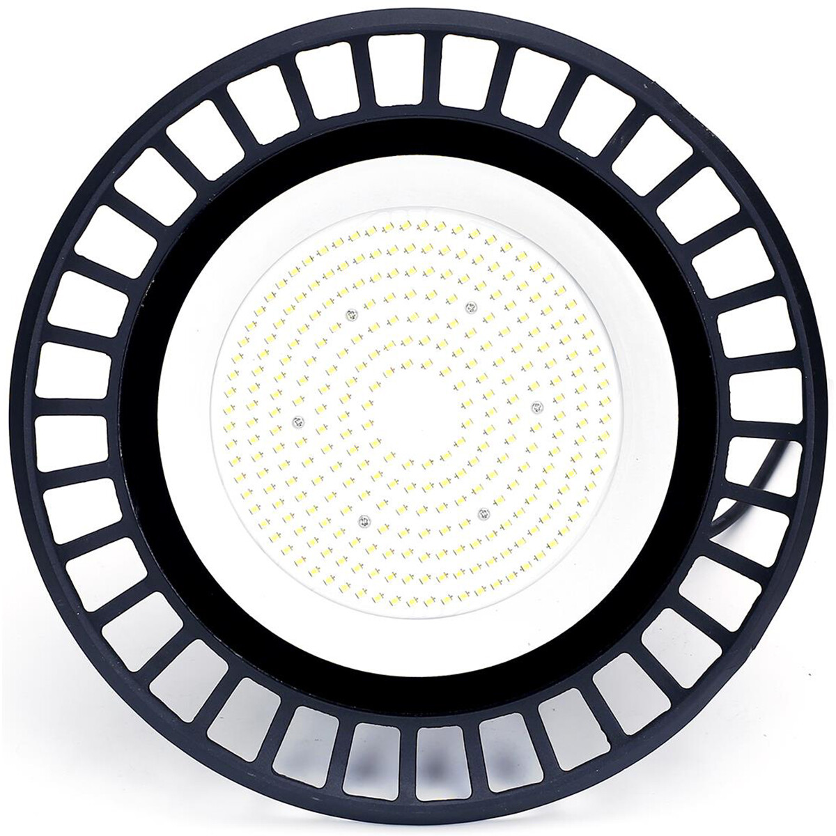 LED UFO High Bay 150W - Aigi Eiya - Magazijnverlichting - Waterdicht IP65 - Helder/Koud Wit 6500K - Aluminium