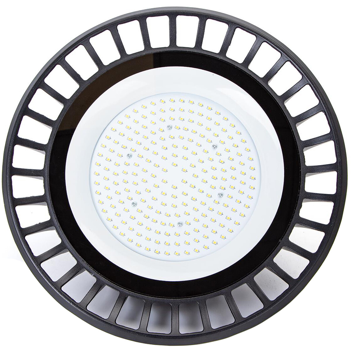 LED UFO High Bay 150W - Aigi Retri - Magazijnverlichting - Waterdicht IP65 - Helder/Koud Wit 6500K - Aluminium